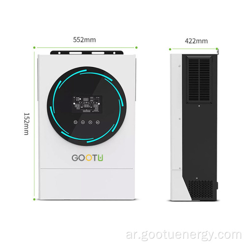 GOOTU 48V 6KW HRBRID SOLAR العاكس